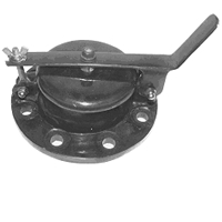 fiberglass reinforced plastic gauge hatch